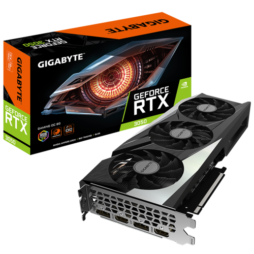 כרטיס מסך GF RTX 3050 TWIN EDGE OC ZT-A30500H-10M 8GB GDDR6 ZOTAC GAMING