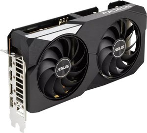 כרטיס מסך ASUS DUAL RX6600XT 8GB HDMI/DP3 D6 90YV0GN1-M0NA00