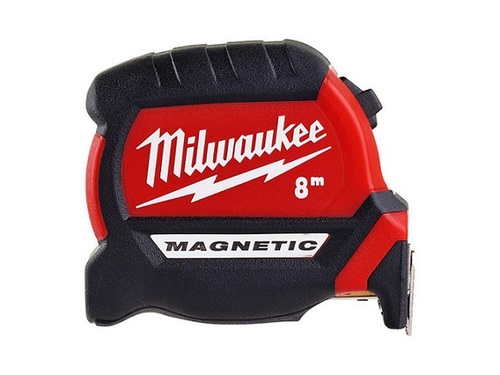 מטר מגנטי באורך 8 מטר Milwaukee 
