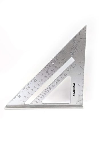 סרגל מטרי 7 אינץ'  מסגסוגת אלומיניום WORKPRO