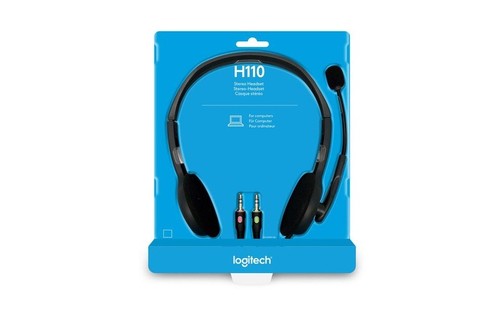 אוזניות למחשב עם מיקרופון LOGITECH H110