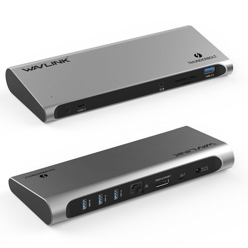 תחנת עגינה אוניברסלית למחשב נייד Wavlink Thunderbolt WL-UTD03 4K