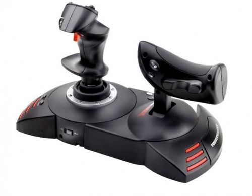 בקר טיסה עם מצערת Thrustmaster T.Flight Hotas X למחשב PC