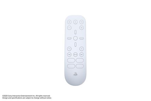 שלט מולטימדיה מקורי לבן Media Remote for PS5