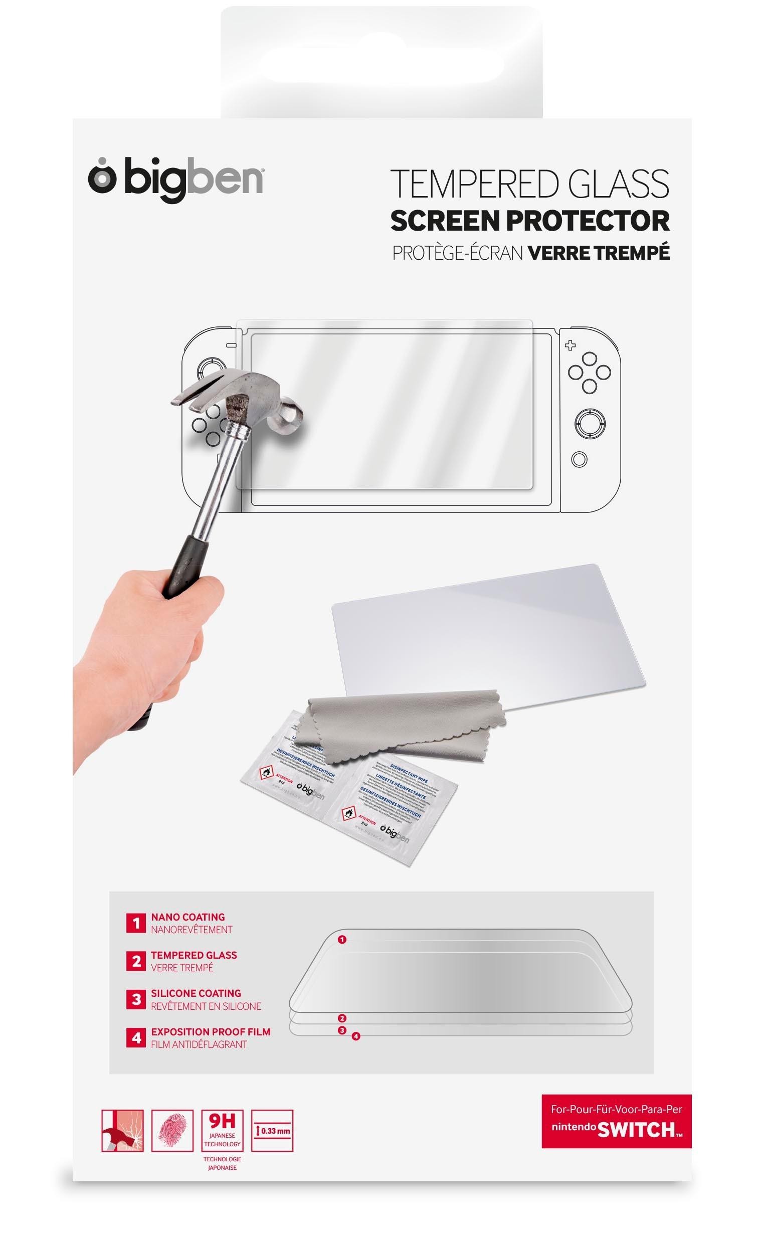 מגן מסך זכוכית Tempered Glass screen protector for Nintendo Switch