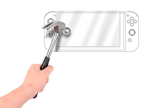 מגן מסך זכוכית Tempered Glass screen protector for Nintendo Switch