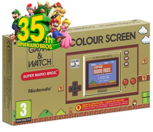 Nintendo Game & Watch Super Mario Bros קונסולת רטרו נינטנדו