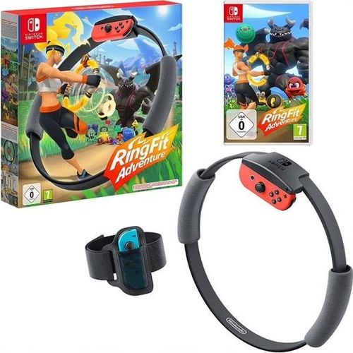 Nintendo Switch קונסולה Red & Blue Version 1.1 Ring Fit Adventure