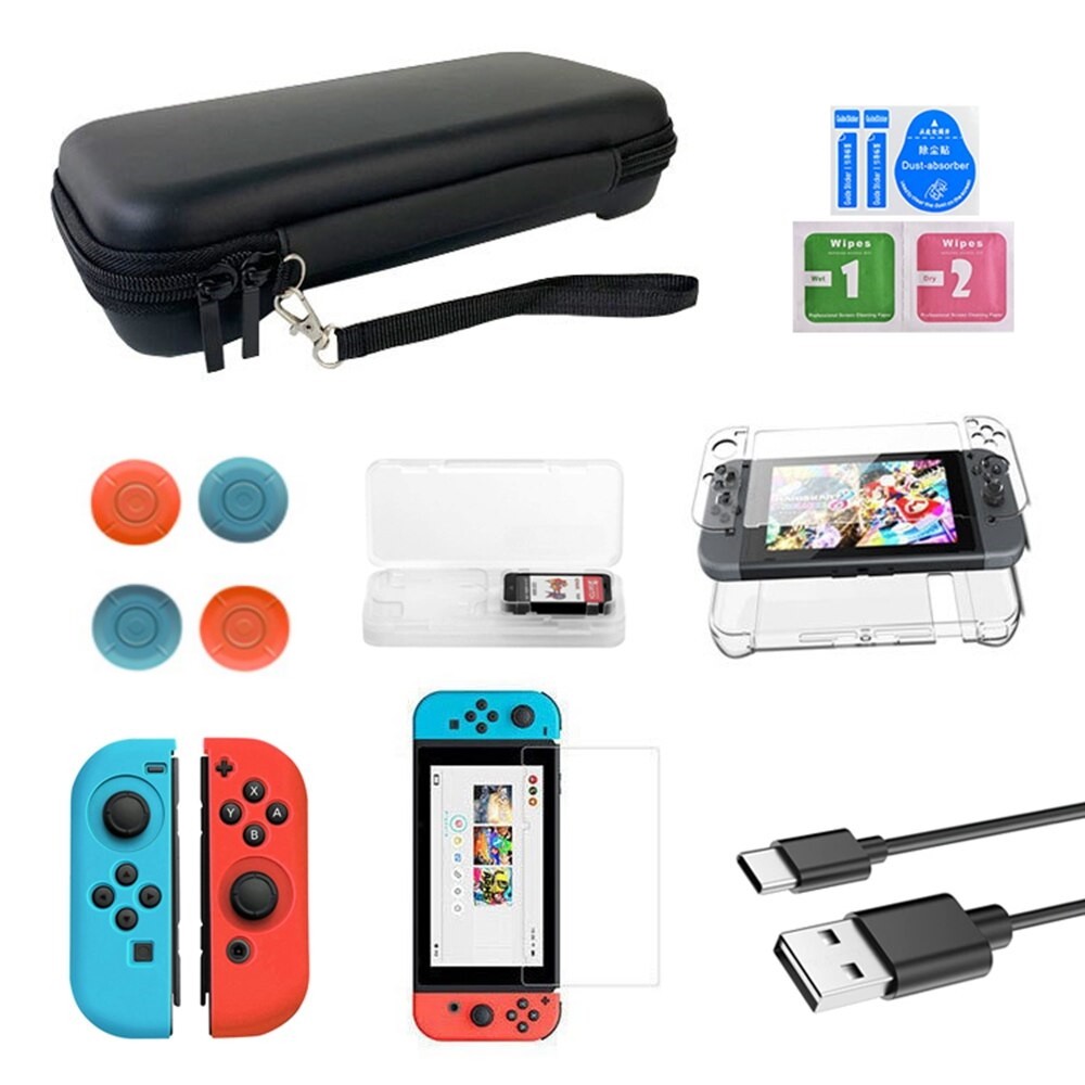ערכת אביזרים 10 ב 1 ל Nintendo Switch / Switch Oled