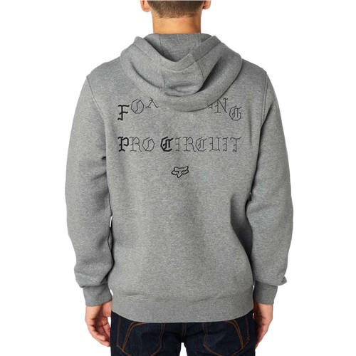 פליז עם רוכסן אפור - FOX PRO CIRCUIT ZIP FLEECE