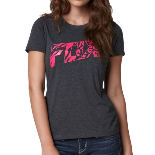 חולצת אופניים נשים אפור - WOMENS TECH TEE