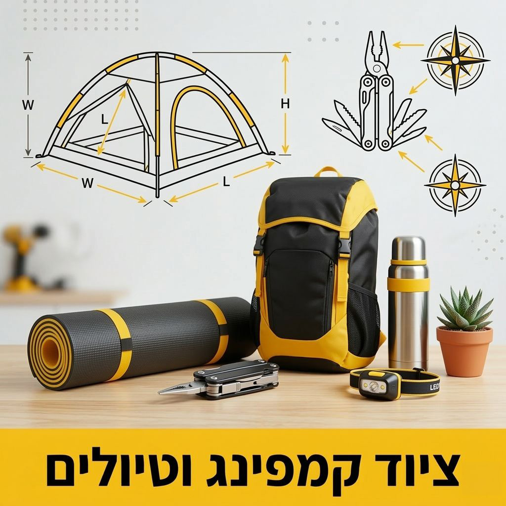 ציוד קאמפינג וטיולים