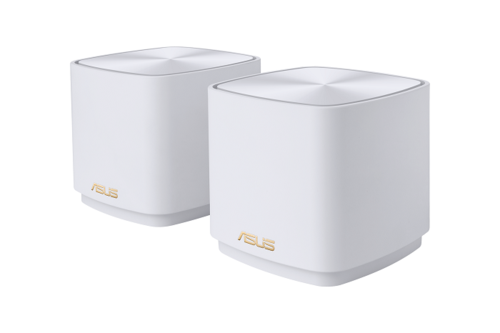 2 יחידות ראוטר ASUS ZenWiFi AX Mini 802.11ax Mini (XD4) Mesh Wireless