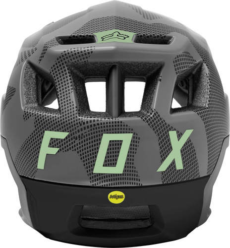 קסדת אנדורו לאופניים פוקס אפור צבאי -  FOX DROPFRAME MIPS CAMO V23