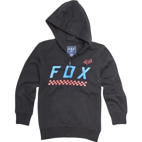 פליז' ילדים עם רוכסן שחור - YOUTH OVERDRIVE ZIP FLEECE