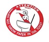 מדבקות ליאכטה Do Not throw paper in toilet Lalizas