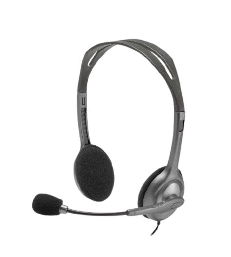 אוזניות למחשב עם מיקרופון LOGITECH H111