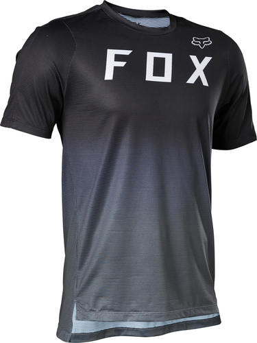 חולצת רכיבה קצרה פוקס שחור - FOX RACING FLEXAIR PRO SHORT SLEEVE JERSEY