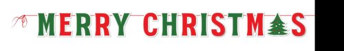 שרשרת אותיות MERRY CHRISTMAS