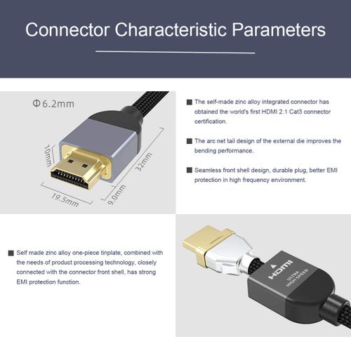 RUIPRO Ultra Certified HDMI Cable - 5 Meter