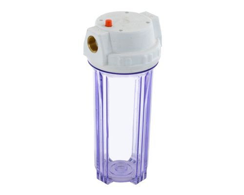 בית מסנן 10 אינץ שקוף