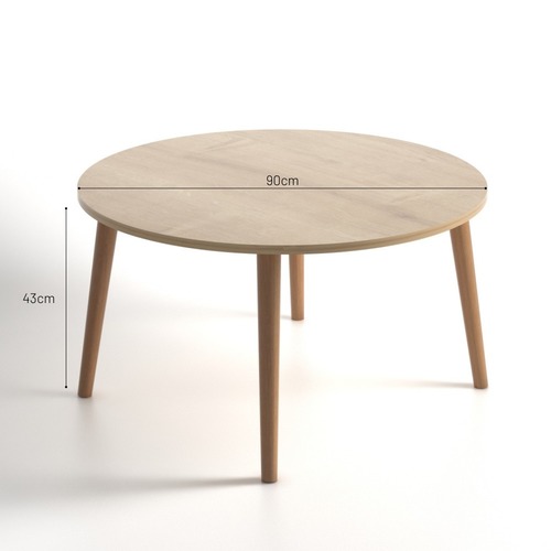 שולחן סלון עגול דגם מורן