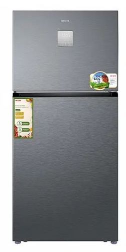 מקרר 2 דלתות מקפיא עליון  aiwa japan NF 6700 MS דגם AI-545WEX-MS נירוסטה מושחרת