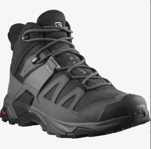 נעלי סולומון לגבר לטיולים SALOMON X ULTRA 4 MID WIDE GTX