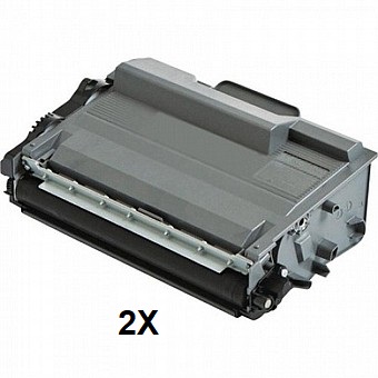 ‏אריזת זוג טונרים חלופיים Brother TN3510