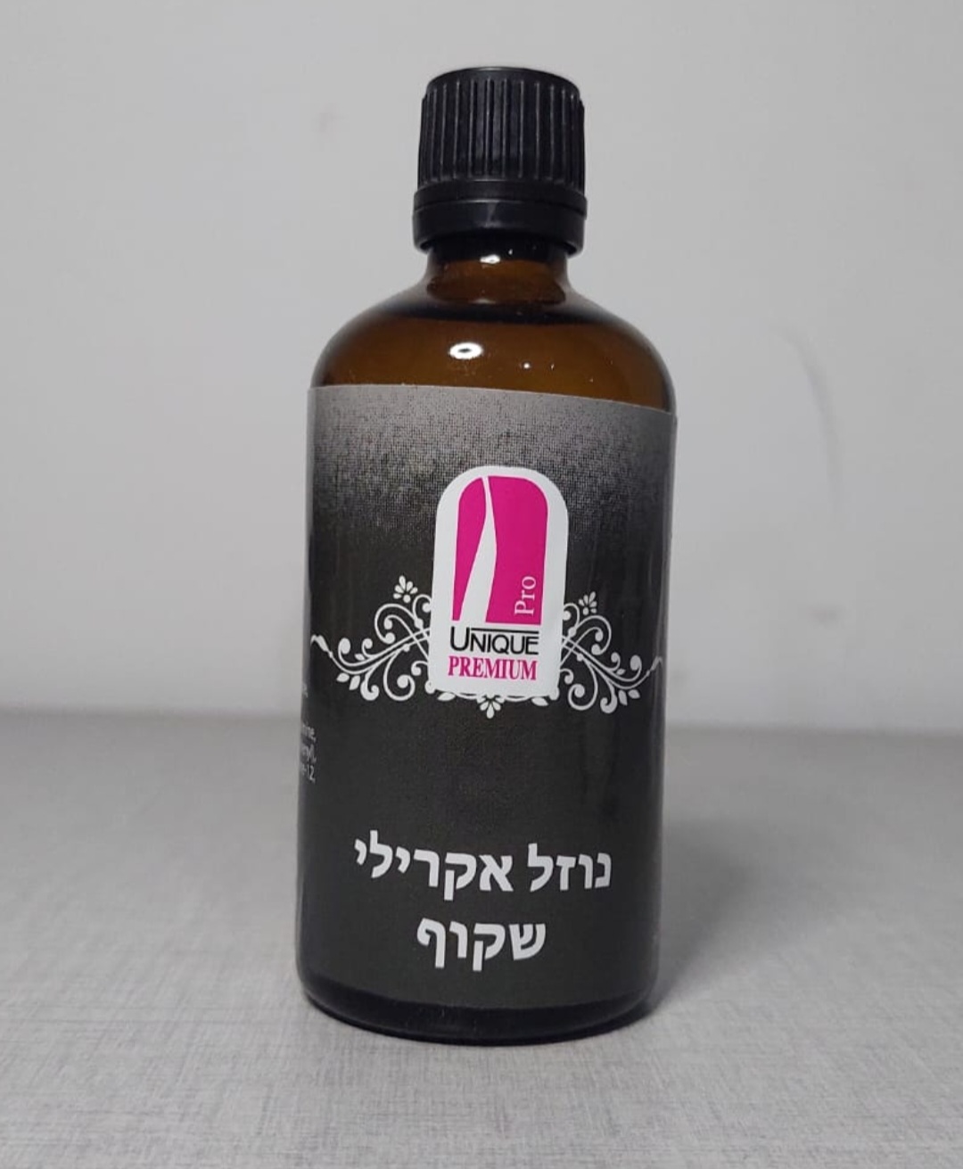נוזל אקריל שקוף 250 מ"ל יוניק פרו