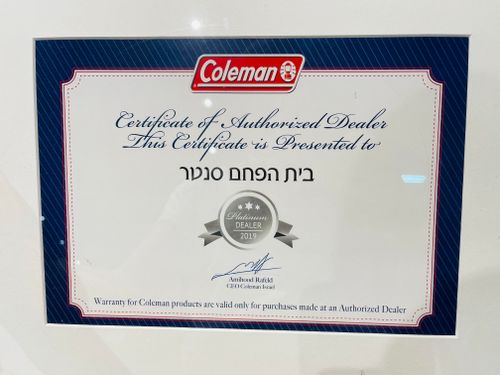 Coleman Revolution 2 -גריל גז קולמן רבולושן 2 מבערים- נירוסטה