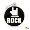 תג שם לכלב / חתול Rock