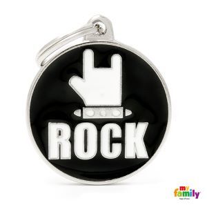 תג שם לכלב / חתול Rock