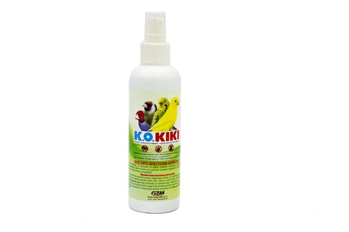 ספריי קוטל כינים וחרקים בציפורים מבית KIKI איטליה