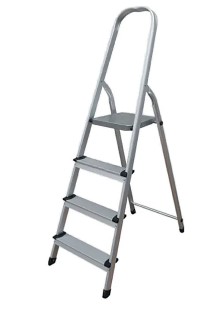 סולם ארבעה שלבים אלומיניום TOAL3304