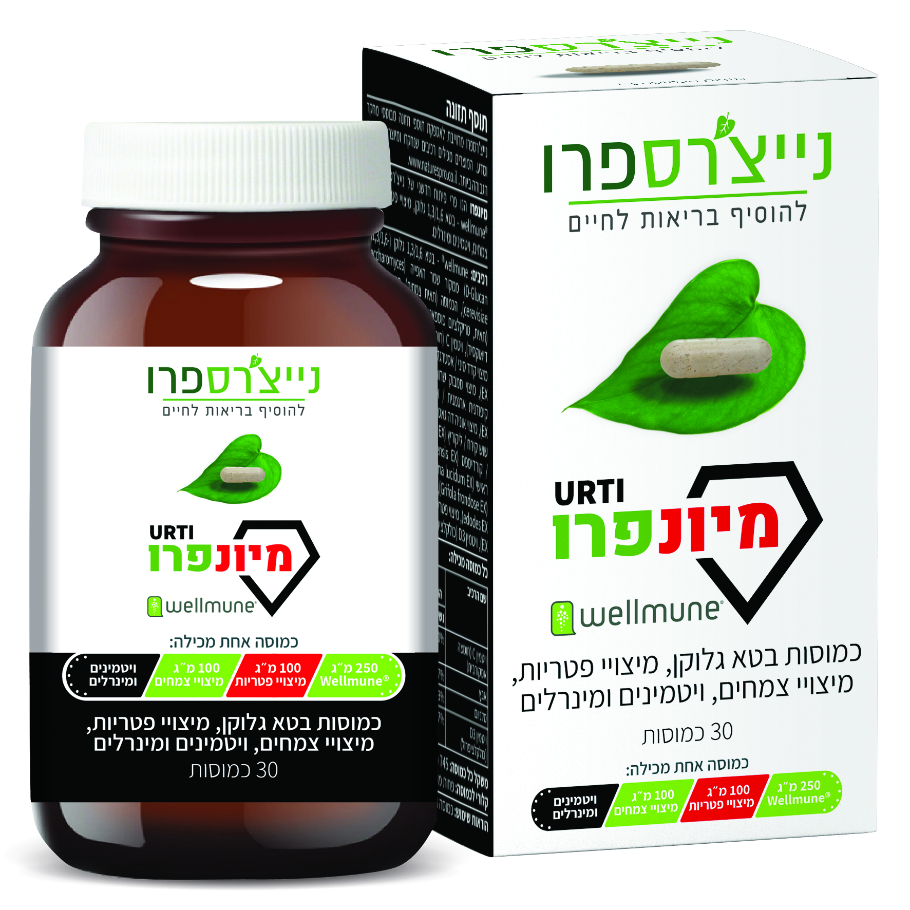 מינופרו 30 כמוסות - נייצ