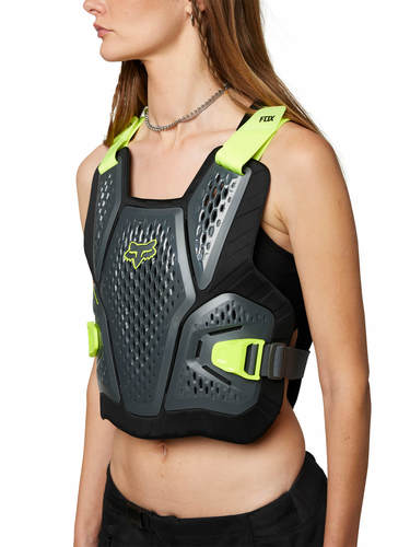 מגן חזה פוקס אפור / צהוב - FOX RACEFRAME IMPACT SOFTBACK D3O