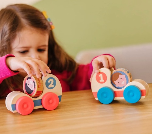 Go Tots משחקי התפתחות מעץ - מכוניות מרוץ