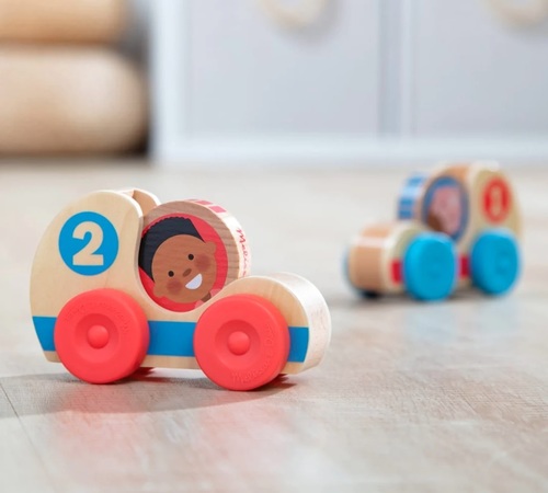 Go Tots משחקי התפתחות מעץ - מכוניות מרוץ