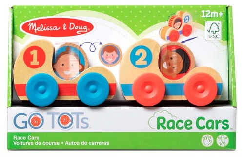 Go Tots משחקי התפתחות מעץ - מכוניות מרוץ