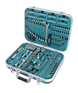 מזוודת בוקסות מפתחות וביטים 227 חלקים HD MAKITA