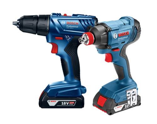 מברגה/מקדחה/מפתח רטיטה+אימפקט בוש BOSCH GDX/GSR 180-LI 