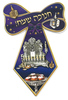 20 עניבה חנוכה שמח כחול