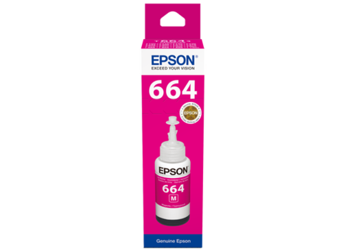 מיכל דיו אדום אפסון Epson 664 T6643 Magenta - מקורי