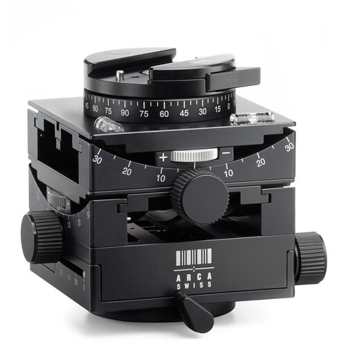 ראש גיר Arca-Swiss C1 Cube MonoballFix עם נרתיק