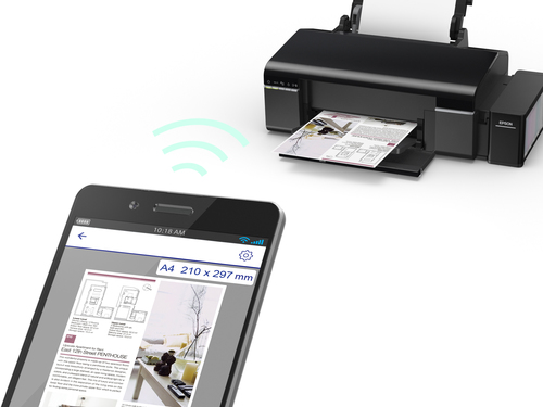 מדפסת הזרקת דיו אפסון Epson EcoTank L805