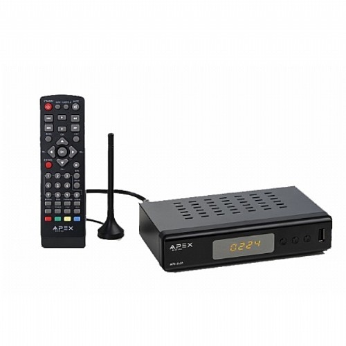 ממיר דיגיטלי DVB-T2 APX-2679 Apex מתאים לשיטת שידור החדשה 