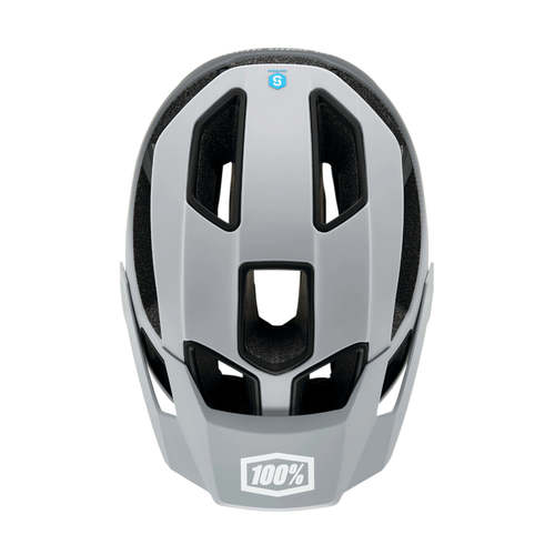 קסדת אול מאונטיין לאופניים 100% אפור  -  ALTEC FIDLOCK