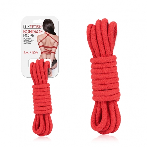 חבל קשירה 3 מטר  Lux Fetish - Bondage Rope