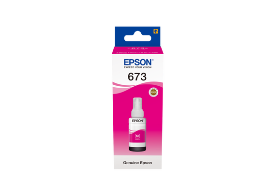 מיכל דיו אדום אפסון Epson 673 T6733 Magenta - מקורי